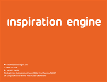 Tablet Screenshot of inspirationengine.com